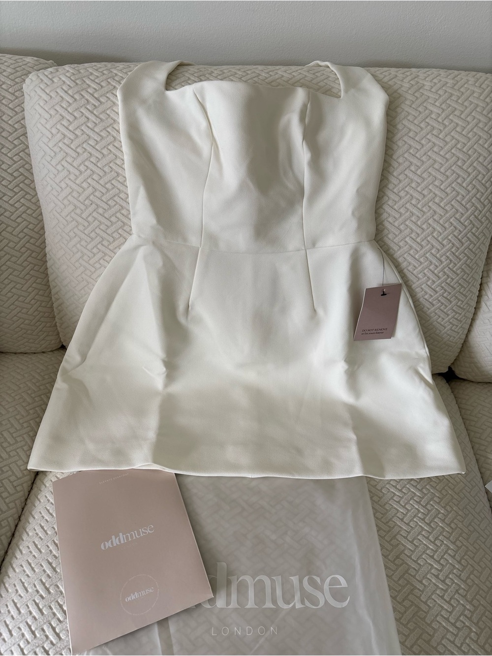 The Ultimate Structured Mini Dress - S